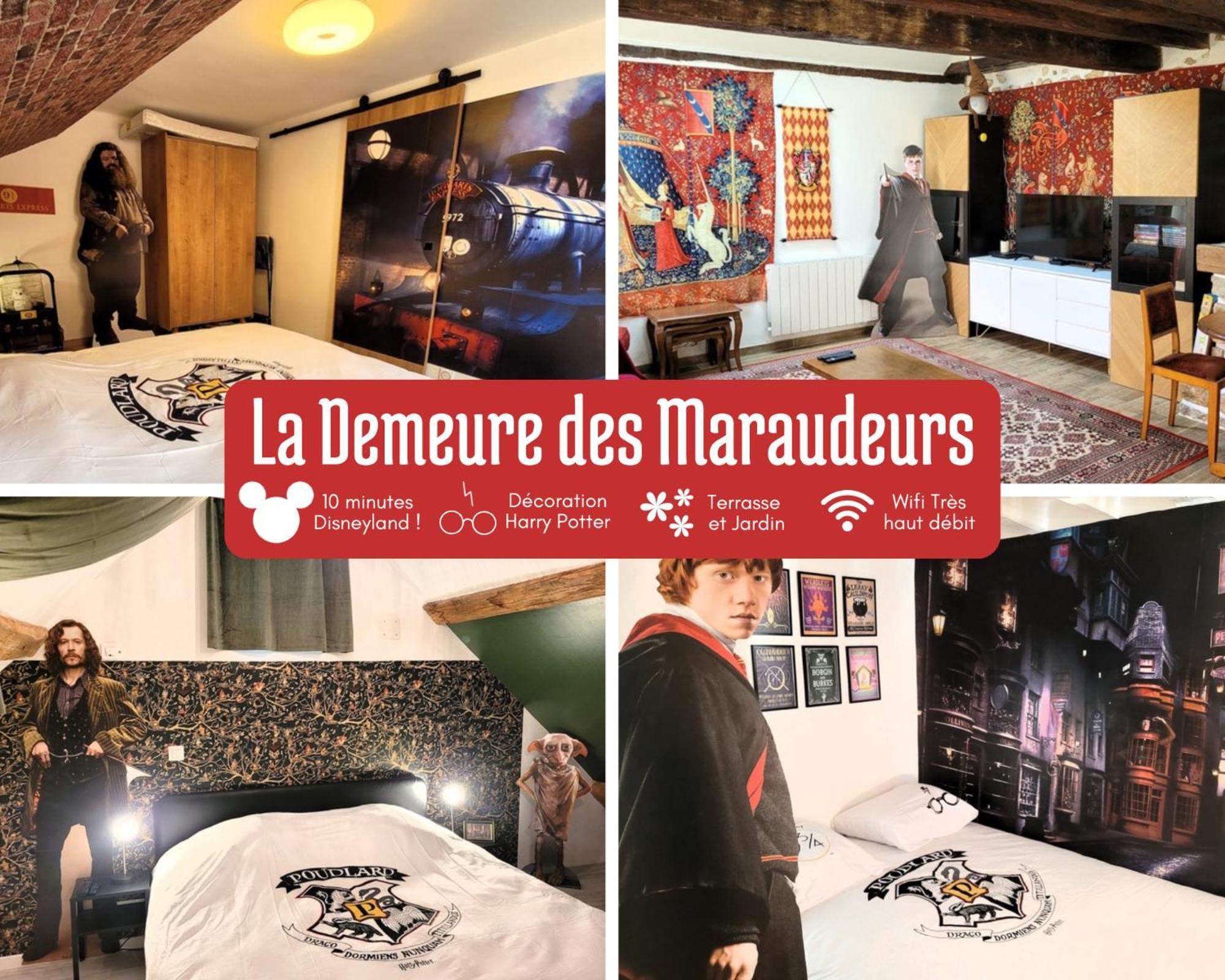 La Demeure Des Maraudeurs -10Min Disney-Jardin & Bbq Villiers-sur-Morin Экстерьер фото